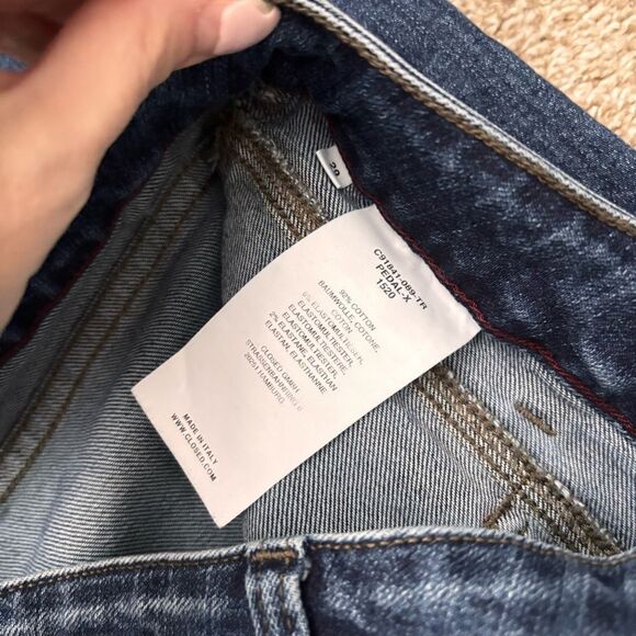 Closed | Pedal X Ankle Crop Cropped Square Pocket Blue Jeans Pants 29 Pedal-X - Picture 7 of 9